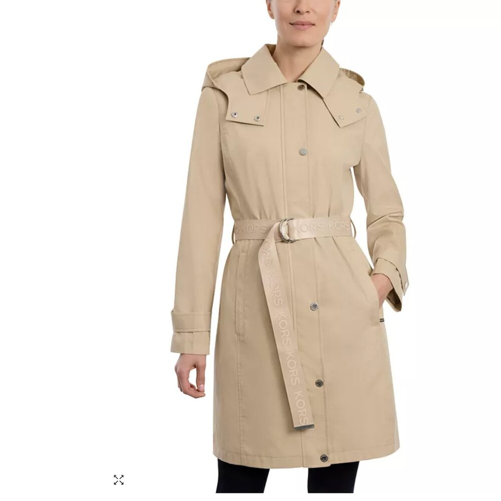 MICHAEL KORS BELTED TRENCH - NEW WITH TAGS - S- NWT
